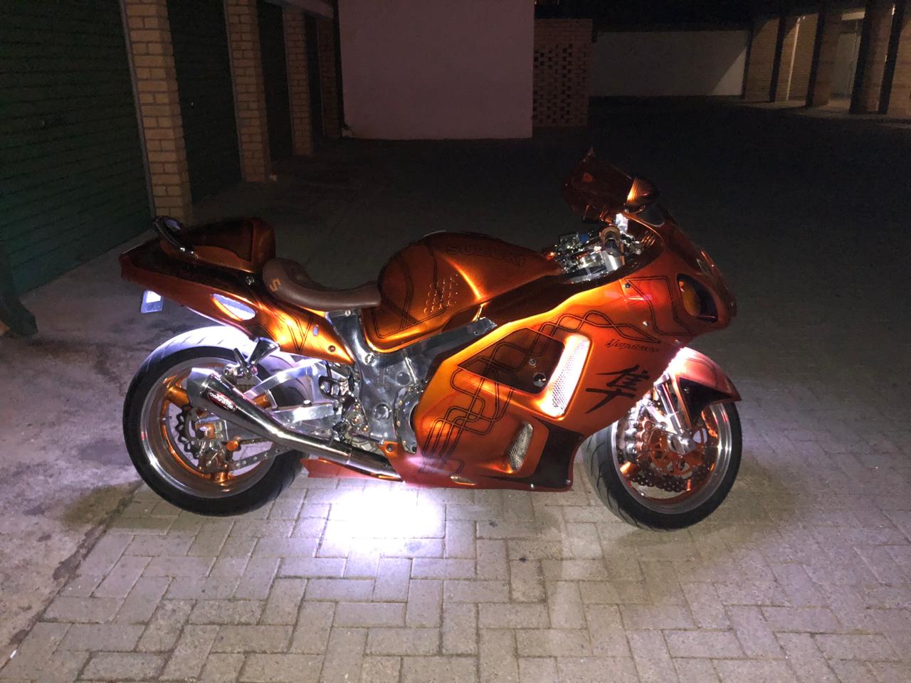 Custom motorcycle build